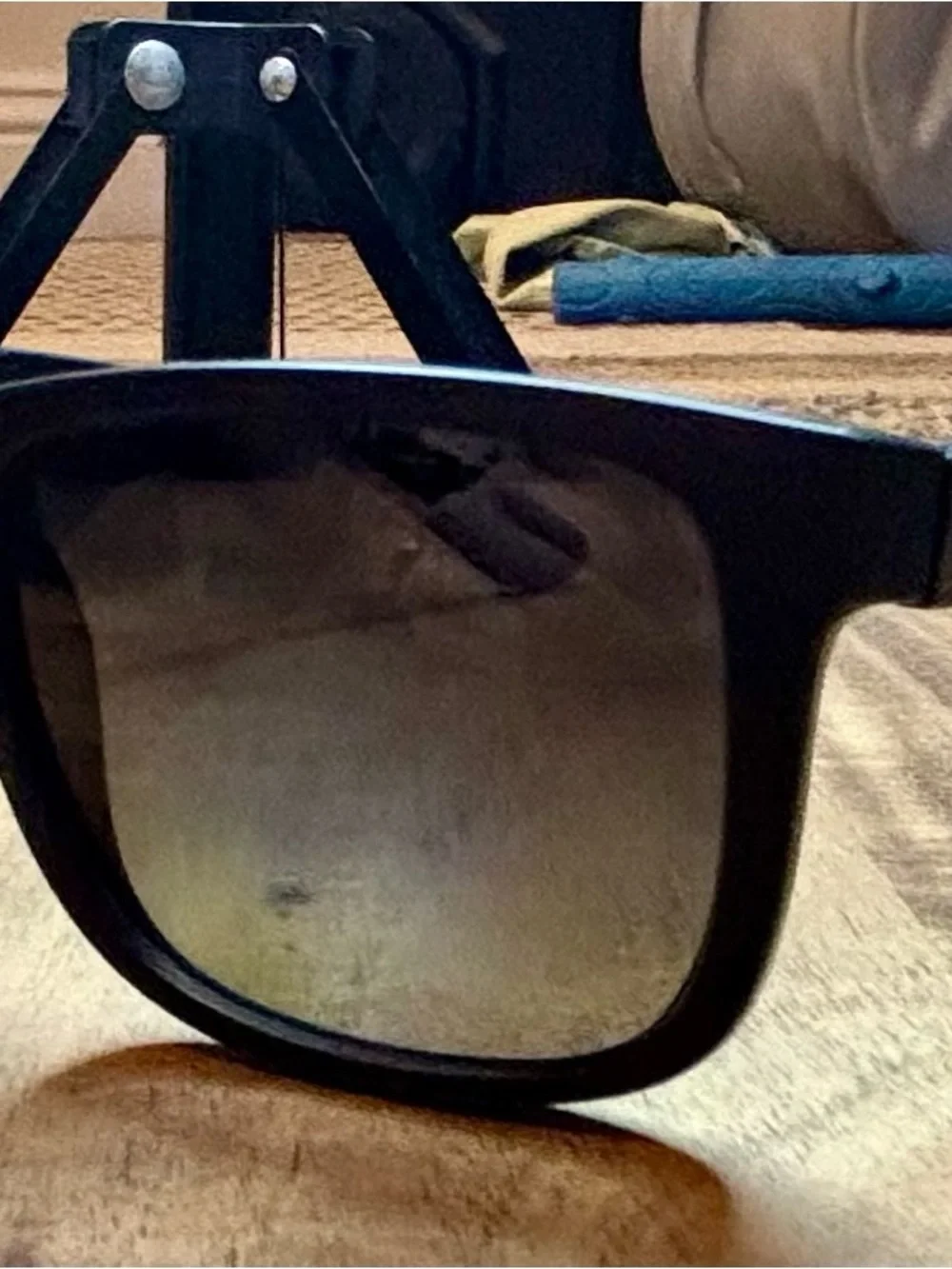 Ray-Ban Black Rectangular Sunglasses